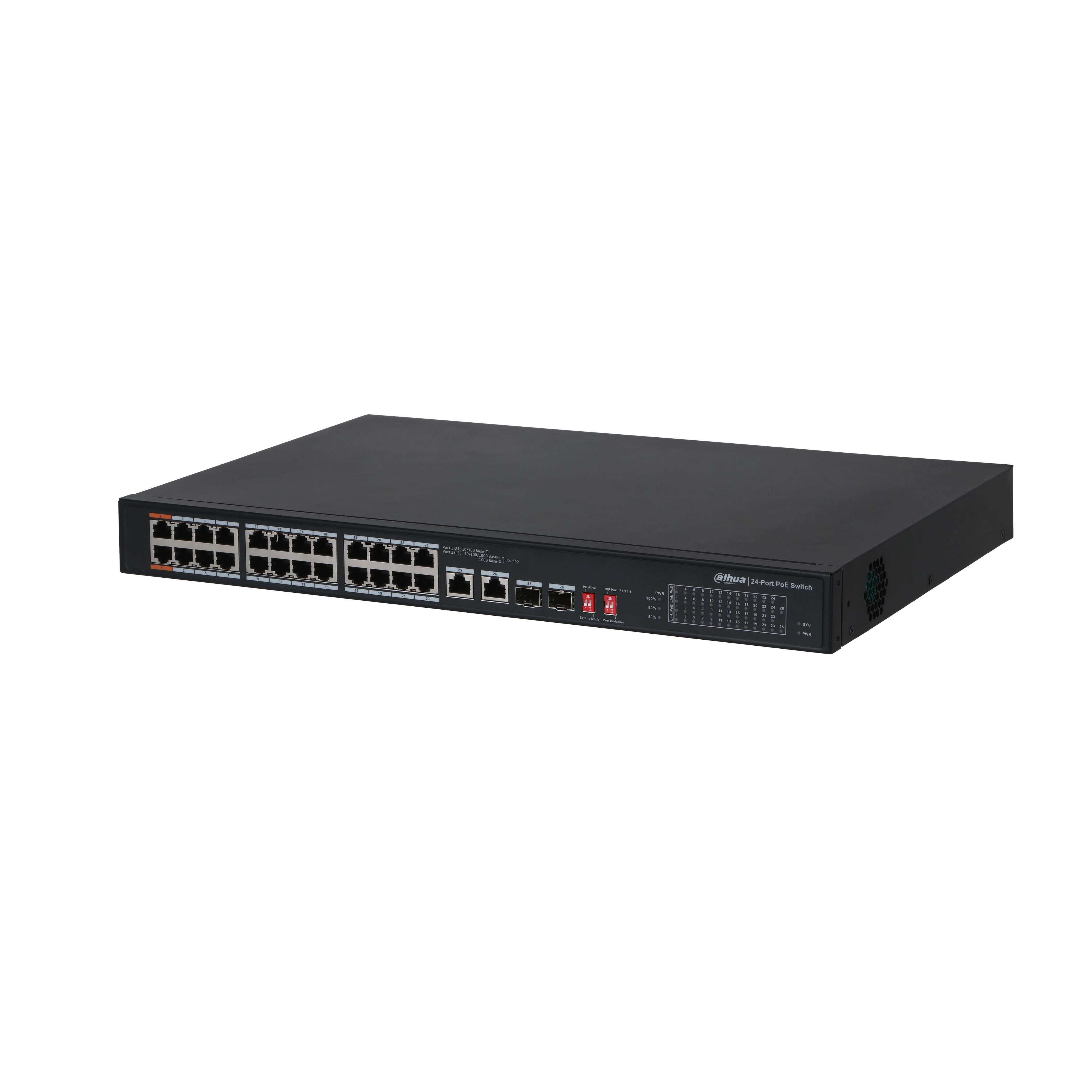 سوئیچ شبکه داهوا مدل DH-PFS3226-24ET-240